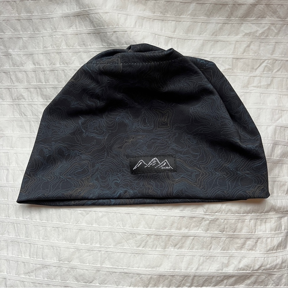 SKIDA Running Hat, Grey Canyon Print, Adult M/L